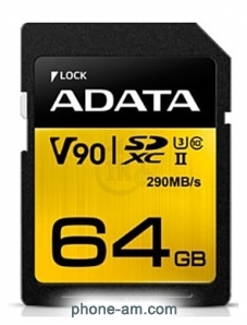 ADATA Premier ONE SDXC Class 10 UHS-II U3 64GB