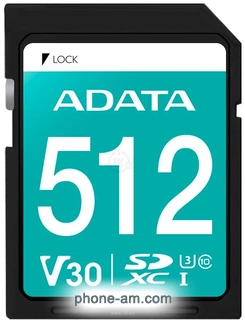 ADATA Premier Pro SDXC 512GB ASDX512GUI3V30S-R