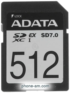 ADATA Premier Extreme SDXC SD 7.0 512GB ASD512GEX3L1-C