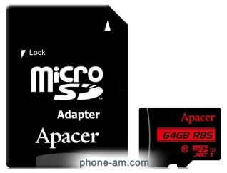 Apacer microSDXC AP64GMCSX10U5-R 64GB ( )