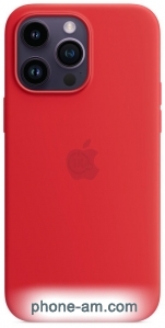 Apple MagSafe Silicone Case  iPhone 14 Pro Max (PRODUCT)RED