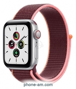 Apple Watch SE GPS + Cellular 40mm Aluminum Case with Sport Loop