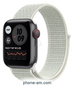 Apple Watch SE GPS + Cellular 40mm Aluminum Case with Nike Sport Loop