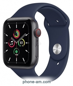 Apple Watch SE GPS + Cellular 44mm Aluminum Case with Sport Band