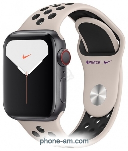 Apple Watch Series 5 40mm GPS + Cellular Aluminum Case with Nike Sport Band