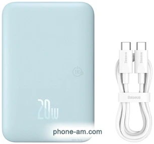 Baseus Magnetic Mini Air Wireless Fast Charge Power Bank 20W 10000mAh P10059001313-00