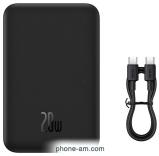Baseus Magnetic Mini Wireless Fast Charge Power Bank 20W 20000mAh