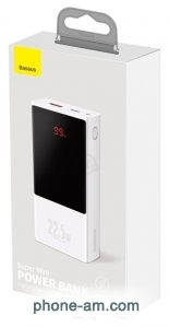 Baseus Super mini digital Display power bank 20000mAh 22.5W  (PPMN-B02)