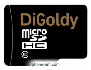 Digoldy microSDHC class 10 32GB + SD adapter