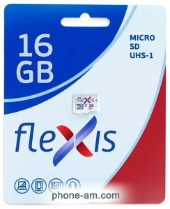 Flexis microSDHC 16GB Class 10 U1 FMSD016GU1