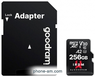 GOODRAM IRDM microSDXC IR-M2AA-2560R12 256GB ( )