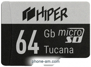 Hiper microSDHX 64GB Class 10 UHS-1 U3 HI-MSD64GU3