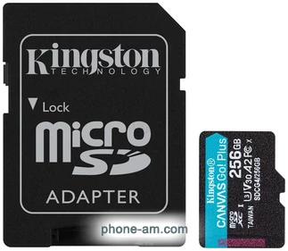 Kingston Canvas Go! microSDXC 256GB SDCG4/256GB ( )