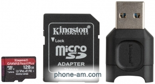 Kingston Canvas React Plus microSDXC 128GB (   )