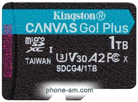 Kingston Canvas Go! microSDXC 1TB SDCG4/1TBSP