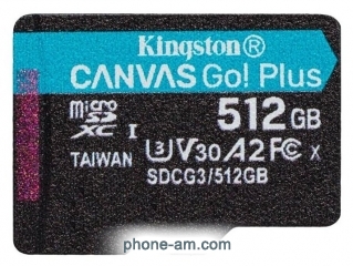 Kingston SDCG3/512GBSP