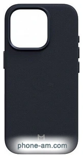 Magssory Eco Leather Case Blue  iPhone 16 Pro CLT028b