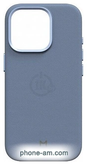 Magssory Eco Leather Case Cobalt  iPhone 16 Pro CLT028c