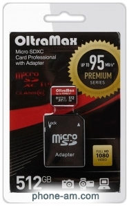 OltraMax Premium Series microSDXC 512GB OM512GCSDXC10UHS-1-PRU3 ( )