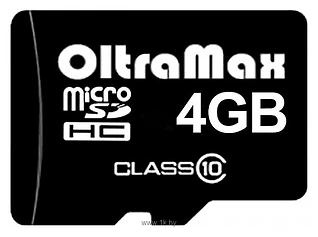 OltraMax microSDHC Class 10 4GB