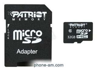 Patriot Memory PSF32GMCSDHC10