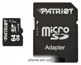 Patriot Memory PSF64GMCSDXC10