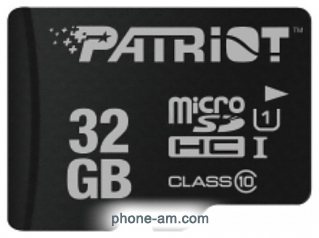 Patriot MicroSDHC LX Series PSF32GMDC10 32GB