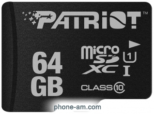 Patriot microSDXC LX Series (Class 10) 64GB