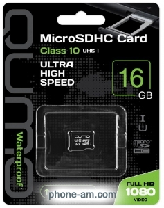 QUMO microSDHC QM16GMICSDHC10U1NA 16GB