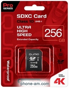 Qumo SDXC QM256GSDXC10U1 256GB