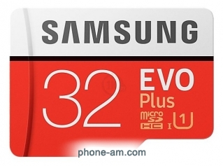 Samsung microSDHC EVO Plus 95MB/s 32GB + SD adapter
