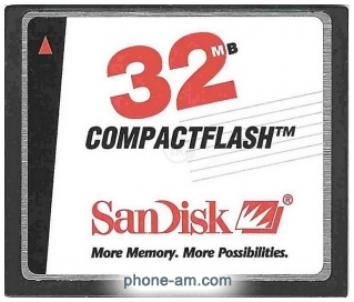 SanDisk CompactFlash MEM1800-32CF= 32MB