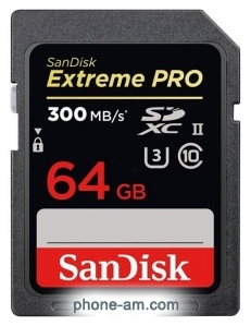 SanDisk Extreme PRO SDXC SDSDXDK-064G-GN4IN 64GB