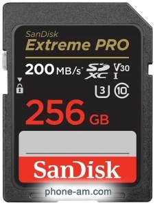 SanDisk Extreme PRO SDXC SDSDXXD-256G-GN4IN 256GB