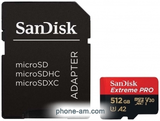 SanDisk Extreme PRO microSDXC SDSQXCD-512G-GN6MA 512GB ( )