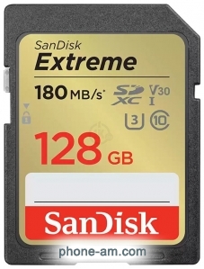 SanDisk Extreme SDXC SDSDXVA-128G-GNCIN 128GB