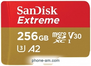 SanDisk Extreme microSDXC SDSQXAV-256G-GN6MN 256GB