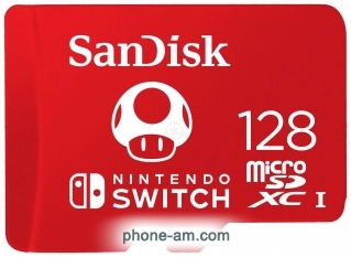 SanDisk For Nintendo Switch microSDXC SDSQXAO-128G-GNCZN 128GB