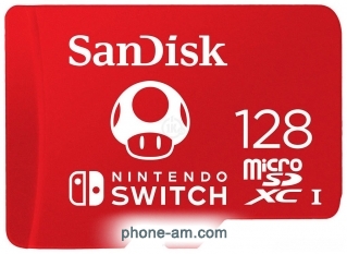 SanDisk For Nintendo Switch microSDXC SDSQXAO-128G-GN3ZN 128GB