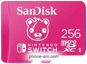 SanDisk Nintendo Switch Licensed Card Fortnite Edition microSDXC 256GB SDSQXAO-256G-GN6ZG