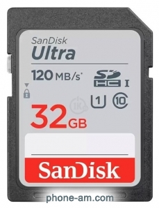 SanDisk Ultra SDHC SDSDUN4-032G-GN6IN 32GB