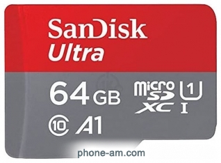 SanDisk Ultra SDSQUAB-064G-GN6MN microSDXC 64GB