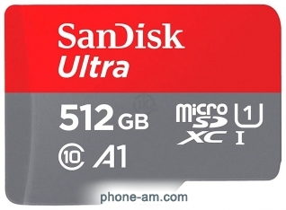 SanDisk Ultra SDSQUAC-512G-GN6MA microSDXC 512GB