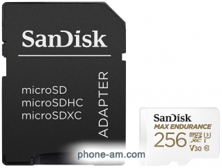 SanDisk microSDXC SDSQQVR-256G-GN6IA 256GB + SD adapter