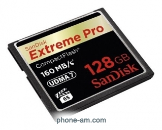 Sandisk Extreme Pro CompactFlash 160MB/s 128GB