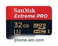 Sandisk Extreme Pro microSDHC UHS Class 3 32GB