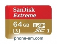 Sandisk Extreme microSDXC Class 10 UHS Class 3 60MB/s 64GB