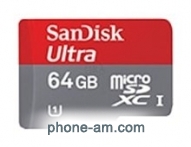 Sandisk Ultra microSDXC Class 10 UHS Class 1 30MB/s 64GB