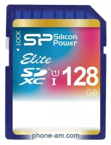 Silicon Power ELITE SDXC UHS Class 1 Class 10 128GB