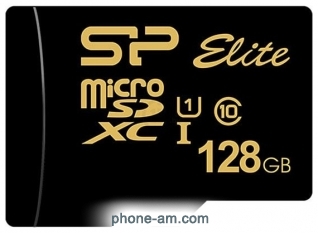 Silicon Power Elite Gold microSDXC SP128GBSTXBU1V1GSP 128GB ( )